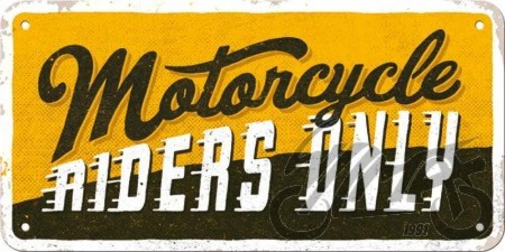 Zawieszka 10x20 motorcycle riders only 28063 - zdjęcie 3