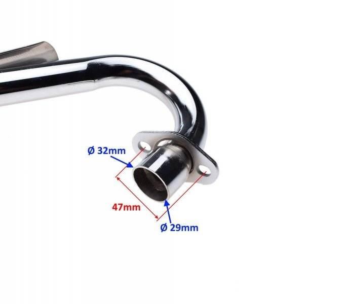 Tłumik honda crf50 pitbike | PTB8001 - zdjęcie 4