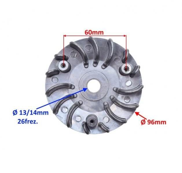 Tarcza zewnętrzna wariatora tgb | TGB0132B - zdjęcie 2