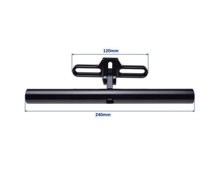 Uchwyt uniwersalny na kierownicę cnc czarny - zdjęcie 2