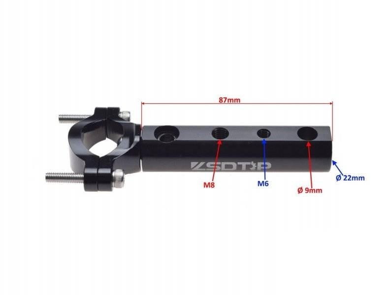 Uchwyt uniwersalny na kierownicę gmole cnc - zdjęcie 2