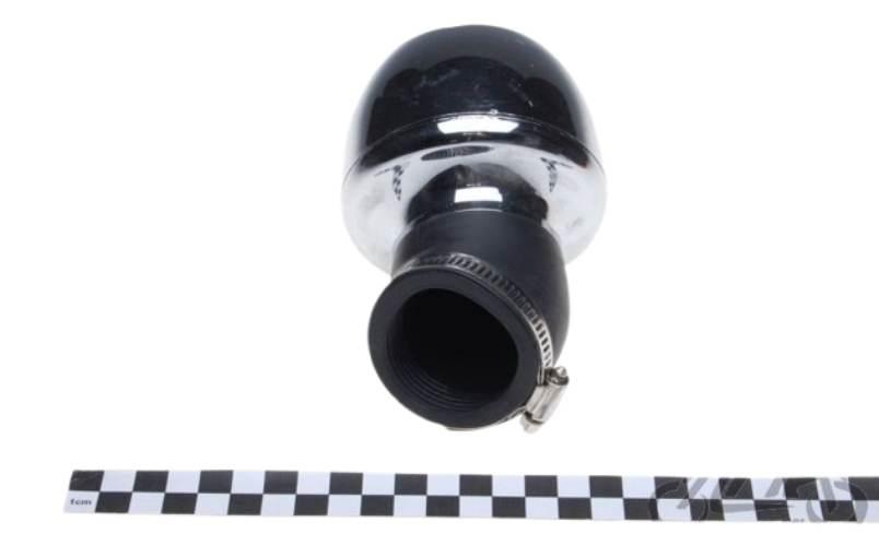 Filtr powietrza 48mm stożkowy tuning chrom - zdjęcie 3