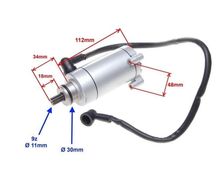 Rozrusznik elektryczny do romet | AI2190 - zdjęcie 2