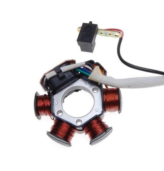 Stator iskrownik 6 cewek do piaggio gilera - zdjęcie 3