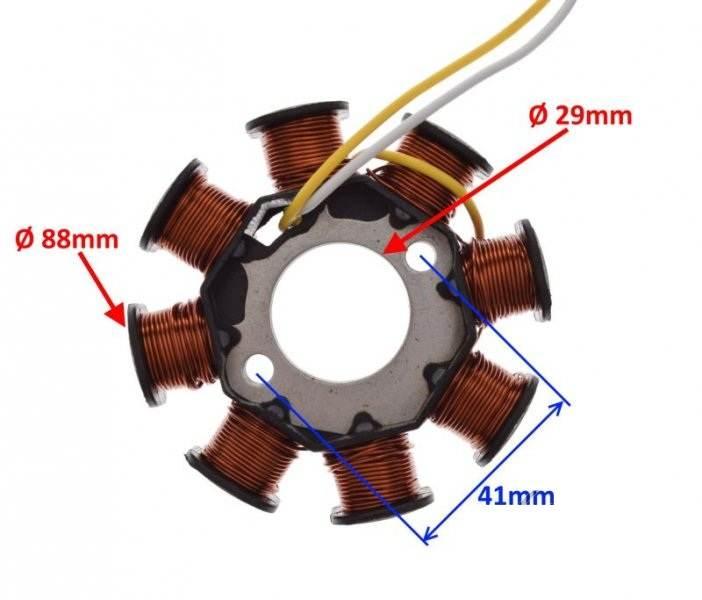 Stator do kymco super 8 cewek – 2t | AI22549 - zdjęcie 2