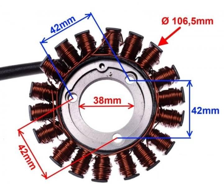 Stator do suzuki gsxr600/750 2006-2010 | AI22601B - zdjęcie 4