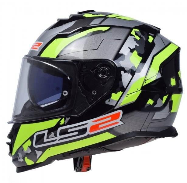 Kask ls2 ff800 storm ii cyborg h-v yel grey-06 l - zdjęcie 2