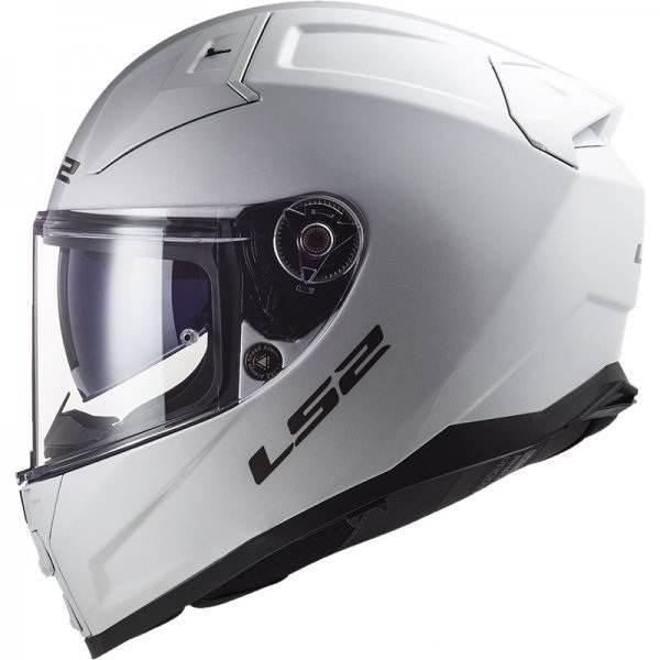 Kask ls2 ff811 vector ii solid white-06 s - zdjęcie 2