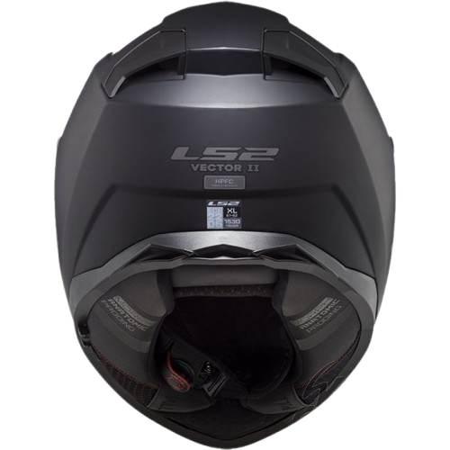 Kask ls2 ff811 vector ii solid matt black-06 xxl - zdjęcie 3