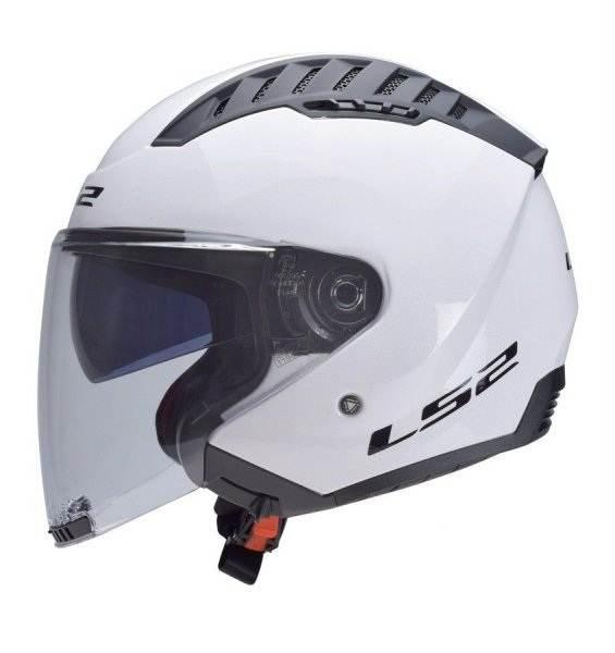 Kask ls2 of600 copter ii gloss white-06 s - zdjęcie 2