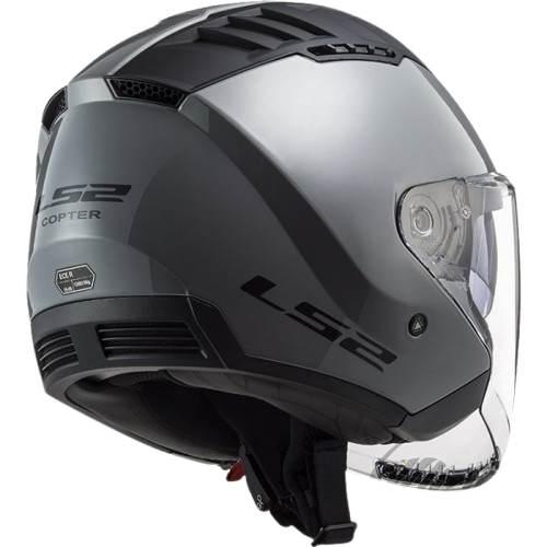 Kask ls2 of600 copter ii nardo grey-06 m - zdjęcie 2