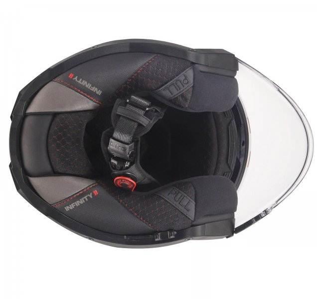 Kask ls2 of603 infinity ii solid matt black xl - zdjęcie 2