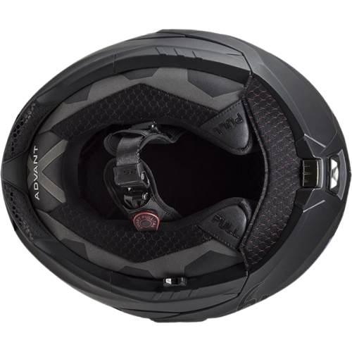 Kask ls2 ff901 advant x solid black-06 m - zdjęcie 2