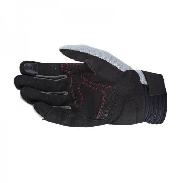 Rękawice ls2 all terrain man black grey red m - zdjęcie 2