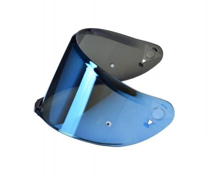 Szyba kasku ff811 lustrzanka niebieska | AK800811VIS17 - zdjęcie 2