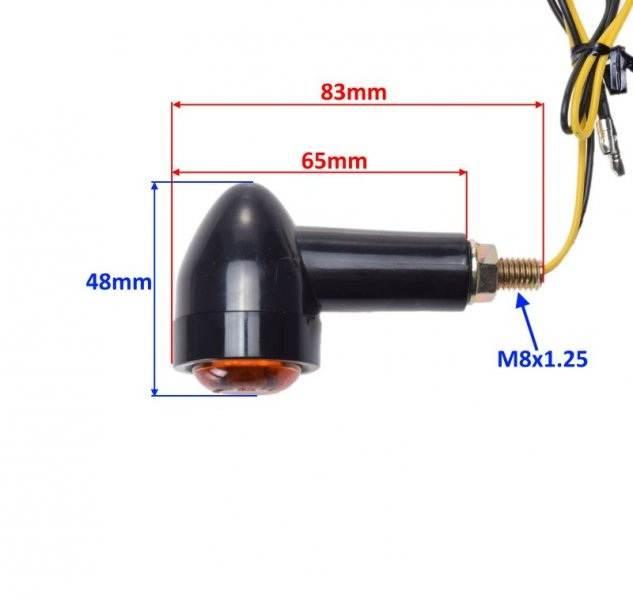 Kierunkowskaz do harley diody led kpl2 szt - zdjęcie 2