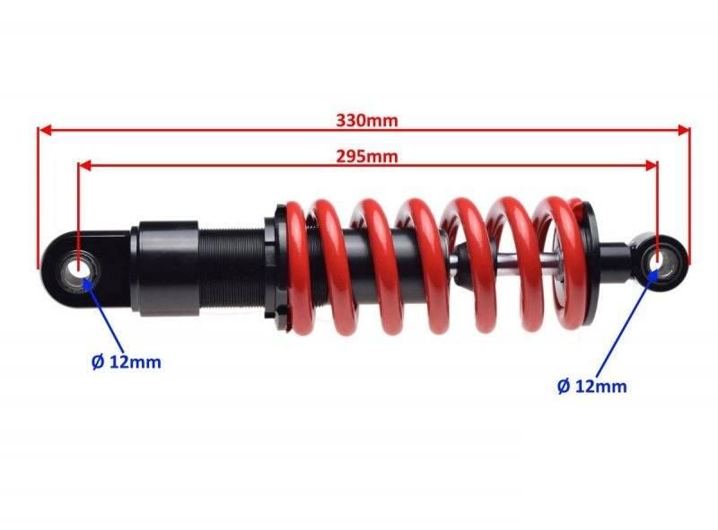 Amortyzator tył cnc do derbi 50 senda 2000> - zdjęcie 2