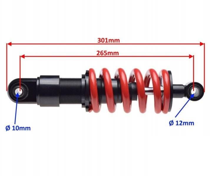 Amortyzator tył cnc do yamaha tzr 50 2004> - zdjęcie 2