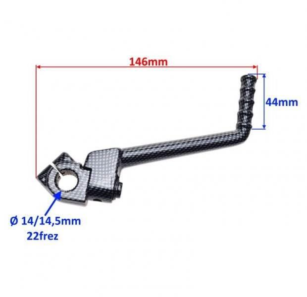 Dźwignia rozrusznika do keeway tx | AW20676 - zdjęcie 2