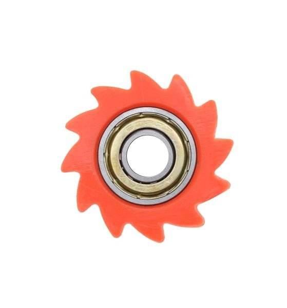 Rolka prowadząca łańcucha nap38mm pomarańczowa - zdjęcie 2