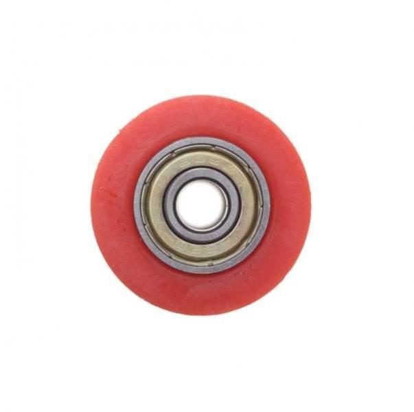 Rolka prowadząca łańcucha napędowego 22mm czerwona - zdjęcie 2