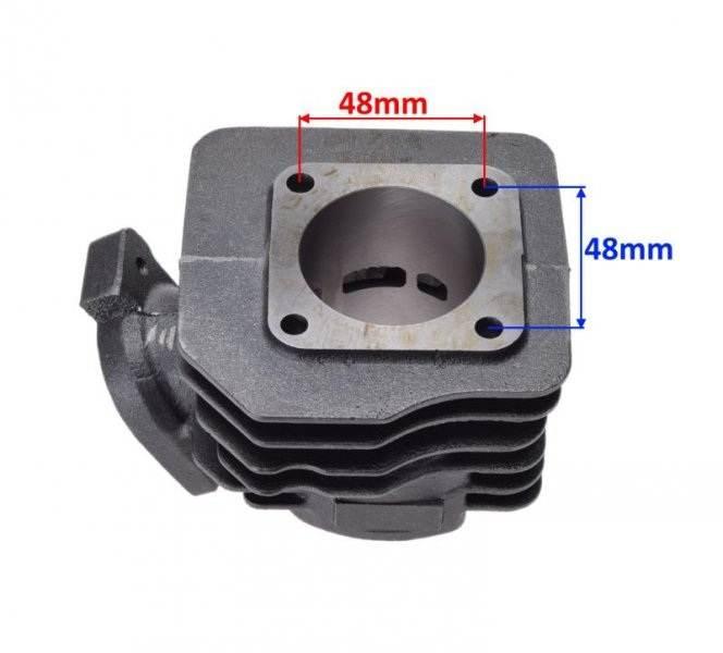 Cylinder do kymco 70cc 2t 47,00mm wm kpl - zdjęcie 2