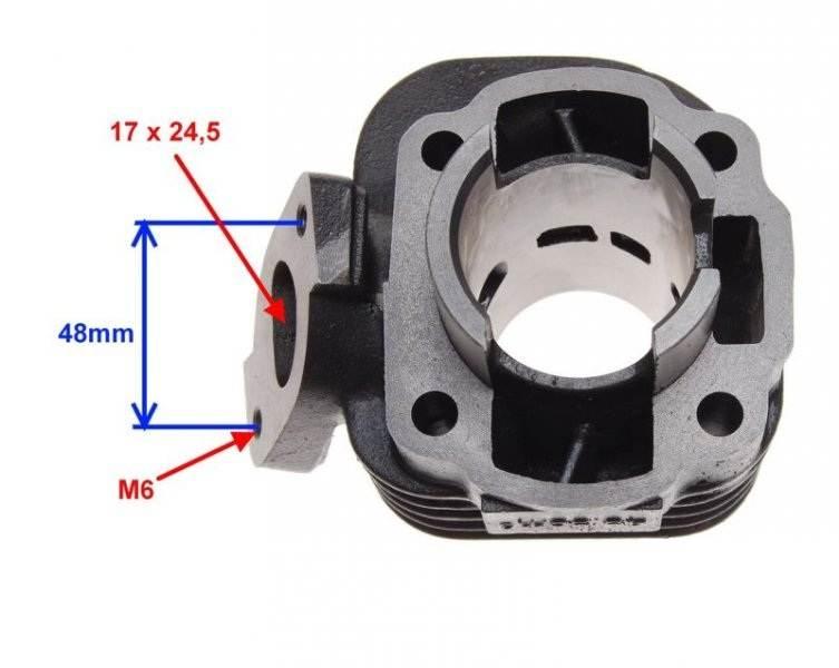 Cylinder do yamaha jog kpl 3kj fi 40mm | AY3201 - zdjęcie 2