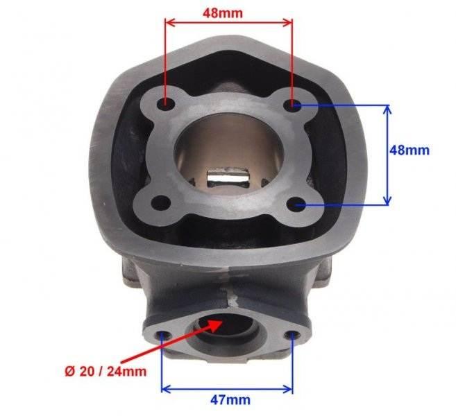 Cylinder do piaggio lc 50 40,00 | AY3404 - zdjęcie 2