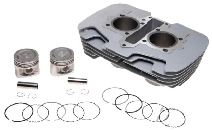 Cylinder do jialing 250 cc 4t 2-tłoki | AY3526