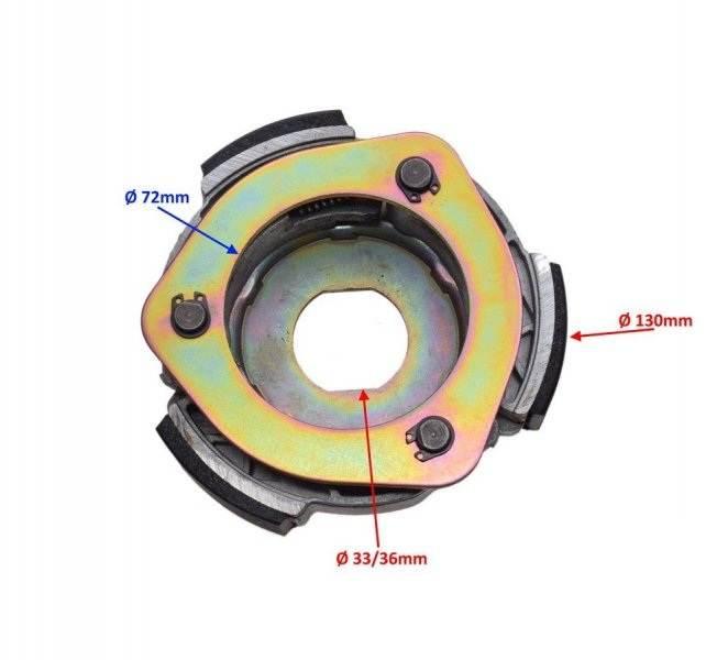 Szczęki sprzęgła do piaggio fly liberty 125cc - zdjęcie 2