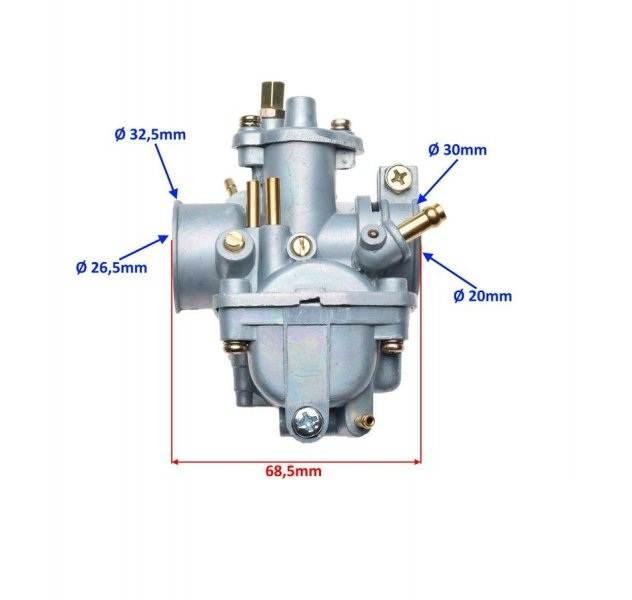 Gaźnik do yamaha pw 80cc | AY56053 - zdjęcie 2