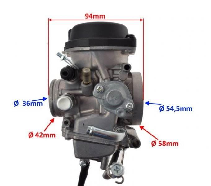 Gaźnik do yamaha raptor350 yfm350 04-08 | AY56733 - zdjęcie 2