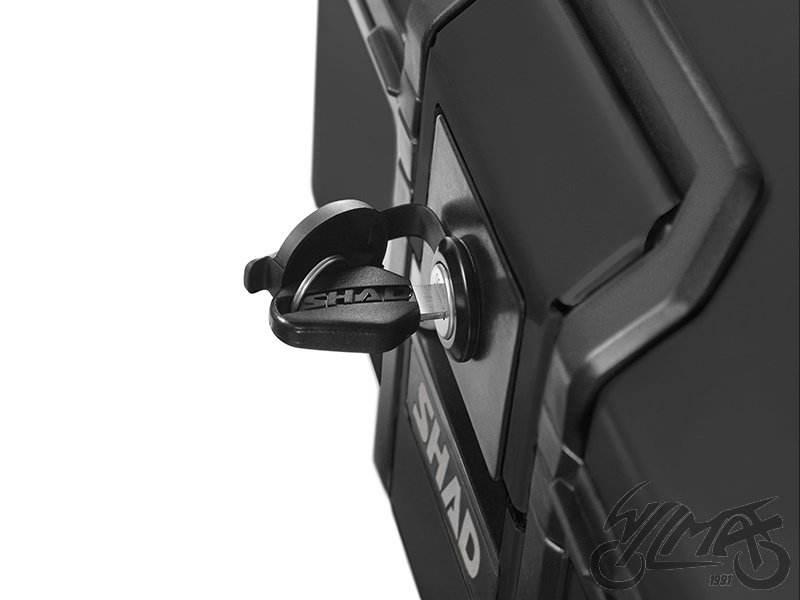 Kufer shad terra tr55 aluminiowy all black - zdjęcie 3