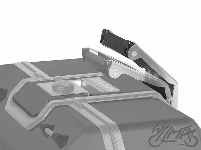 Kufer shad terra tr55 aluminiowy all black - zdjęcie 4