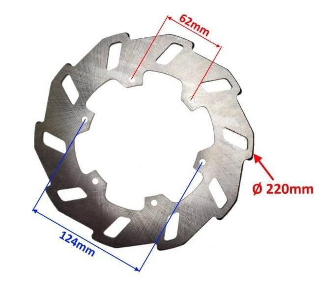 Tarcza hamulca tył do trigger x cmpt x | KXR4142C - zdjęcie 2