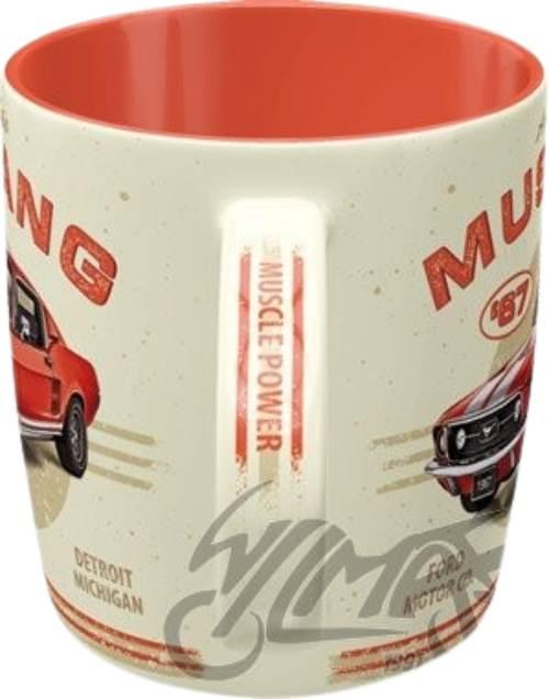 Kubek ford mustang gt 1967 red 43076 | NAR43076 - zdjęcie 2