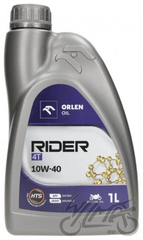 OLEJ ORLEN RIDER 4T 10W-40 1L PÓŁSYNTETYK