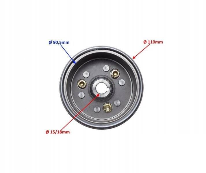 Koło magnesowe ogar 900 do statora 8 cewek - zdjęcie 2