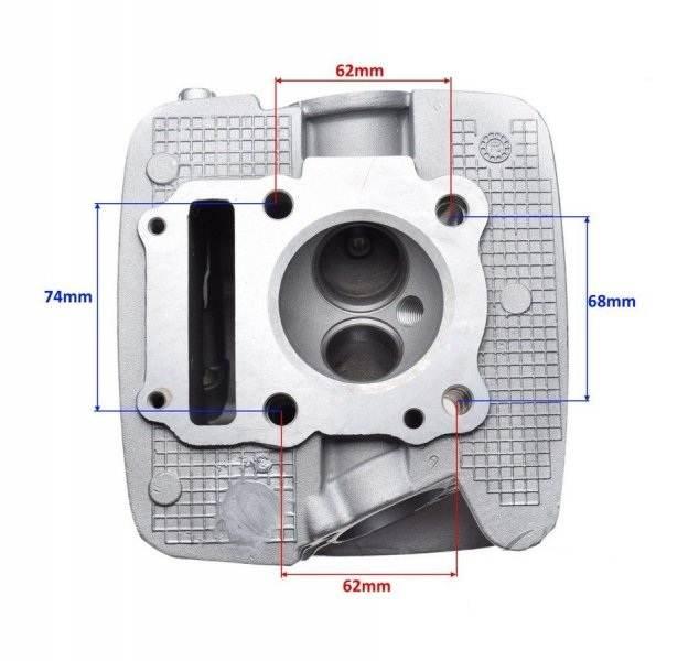 Głowica do suzuki gn125 200cc | SGN0041 - zdjęcie 2