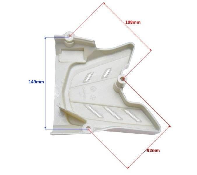 Pokrywa zębatki zdawczej do suzuki gn125 model b - zdjęcie 2