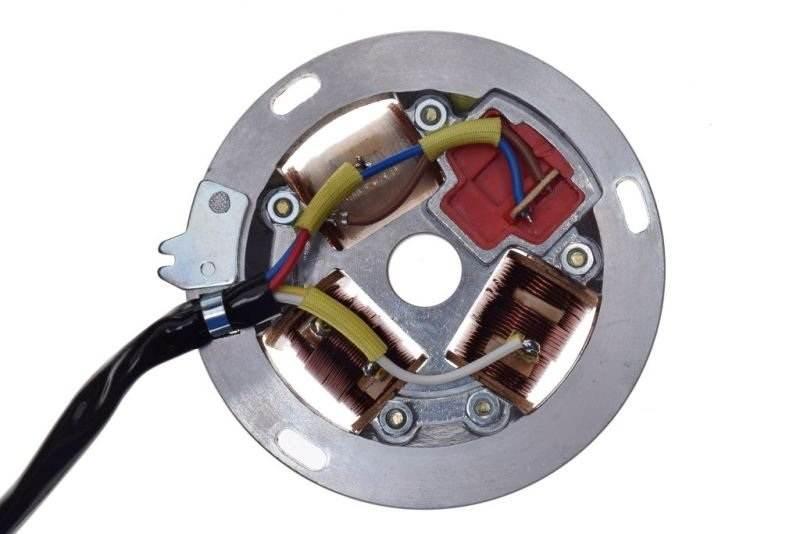 Stator iskro simson elektr 8305.2/2-100 12v 42/21w - zdjęcie 2