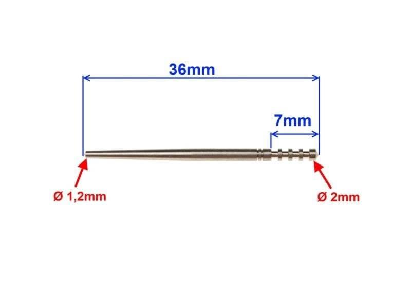 Iglica gaźnika simson s51 bing | SN3155 - zdjęcie 2