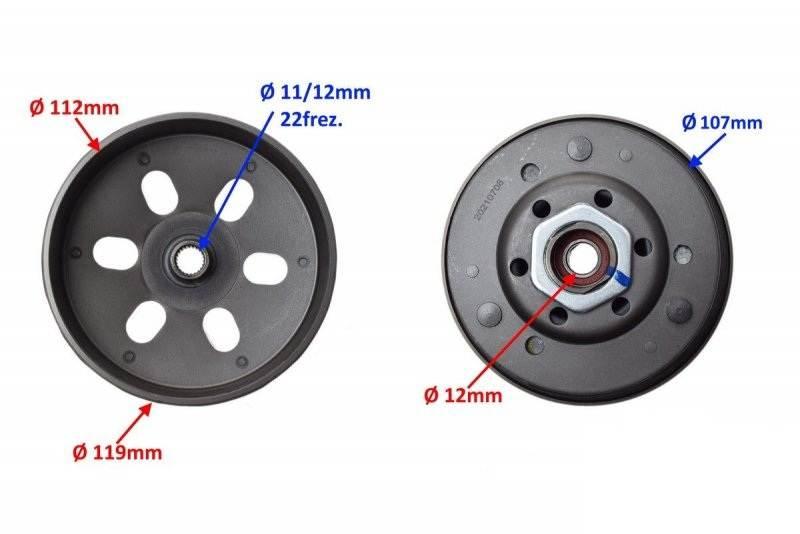 Sprzęgło tył do sym orbit 4t | SOR0101B - zdjęcie 2