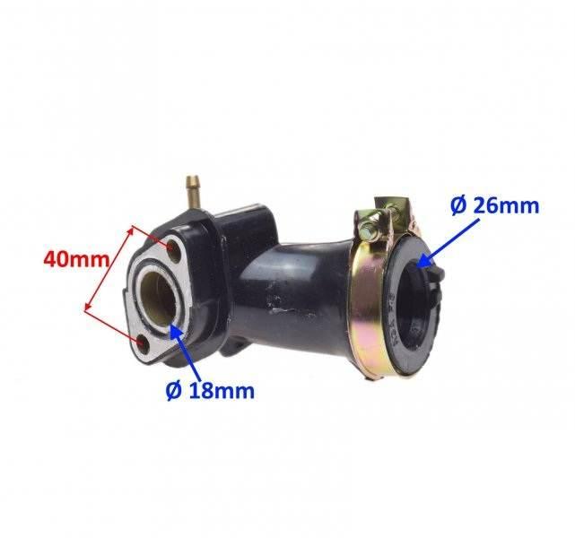 Króciec gaźnika do sym orbit 4t 1711-aama-000 - zdjęcie 2