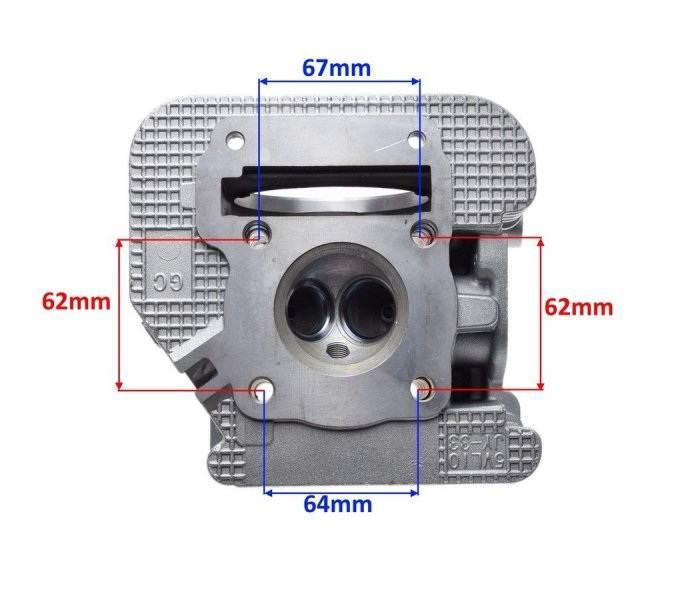Głowica do yamaha ybr125 | YBR0040B - zdjęcie 2