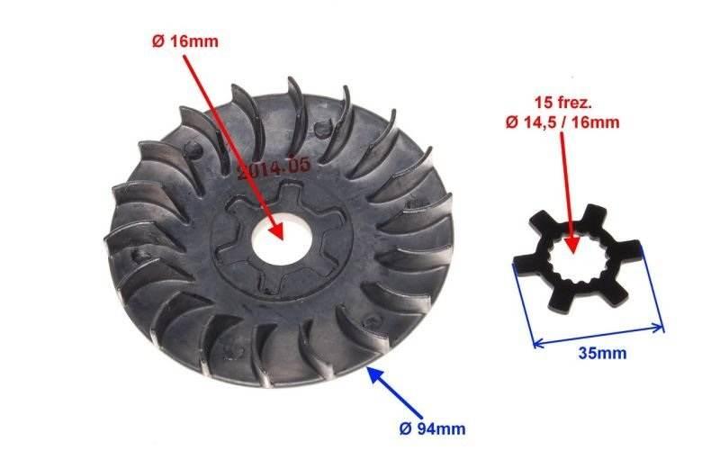 Tarcza zewnętrzna wariatora z podkładką 2t - zdjęcie 2