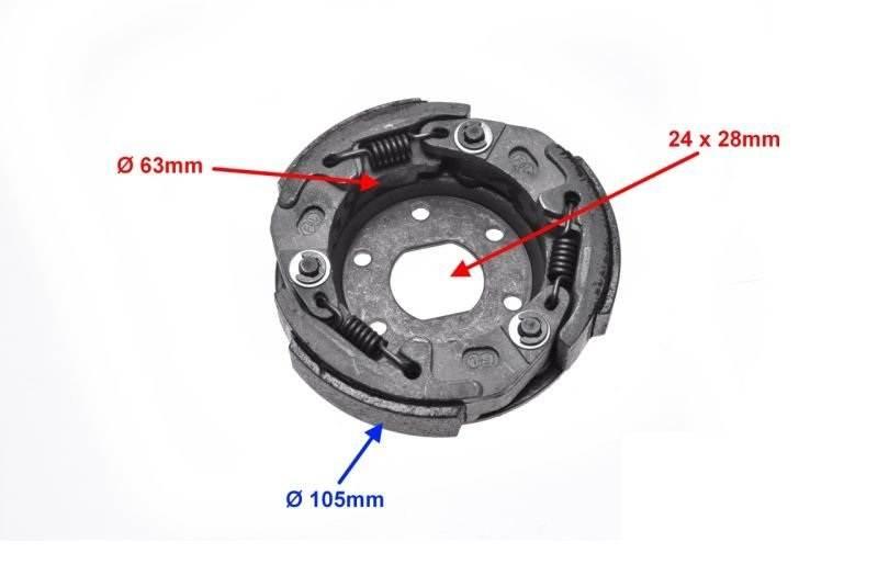 Szczęki sprzęgła tył 4t | ZD0102 - zdjęcie 2