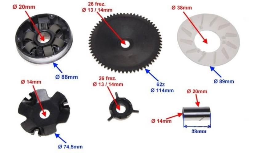 Wariator 4t z tarczą zewnętrzną | ZD01031 - zdjęcie 2