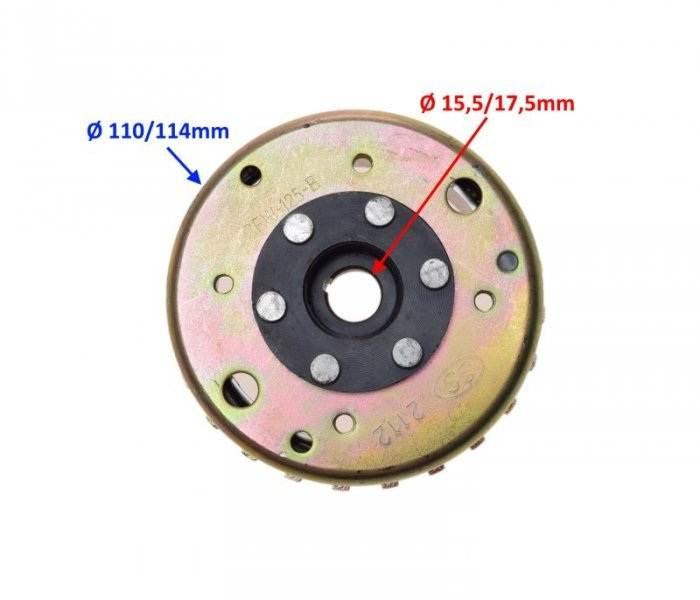 Koło magnesowe 4t gy6 125cc 152qmi-e4 | ZV2026 - zdjęcie 3