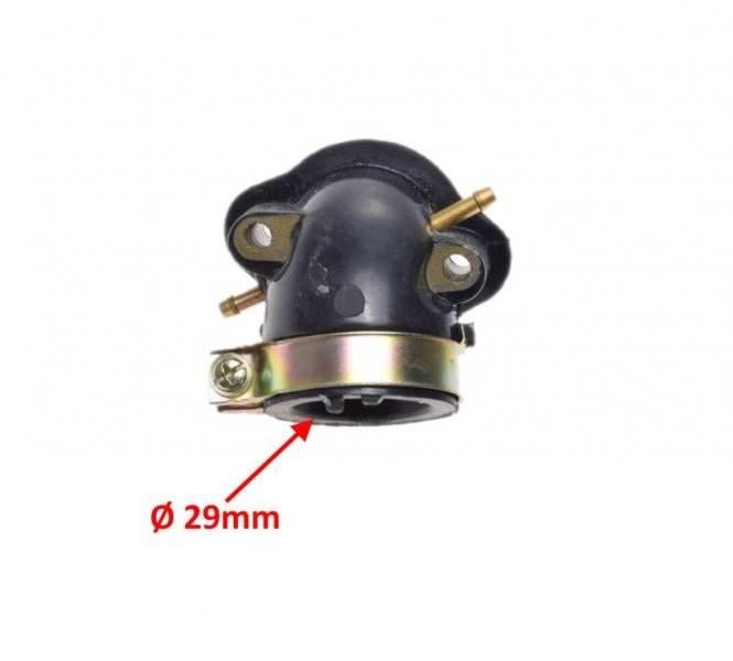 Króciec gaźnika kymco people vivio movie 125 150 200 152qmi-e2 gy6 4t - zdjęcie 3